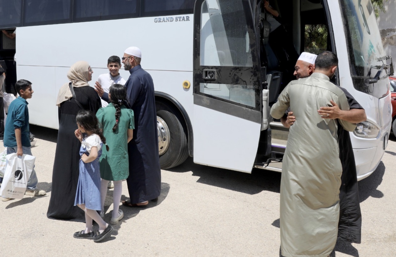 بعثة الحج العسكرية تصل إلى أرض الوطن بعد إتمام المناسك