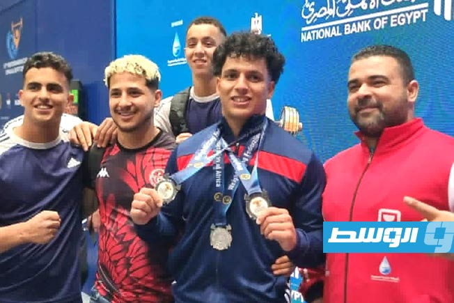 الرباع الليبي محمد الزنتاني يتوج بـ3 فضيات ببطولة أفريقيا لرفع الأثقال