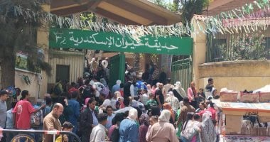 حديقة حيوان الإسكندرية تسقبل الزائرين من جميع الأعمار في عيد الفطر