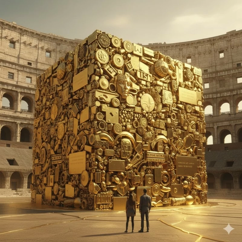 ما حجم الذهب الموجود في العالم؟