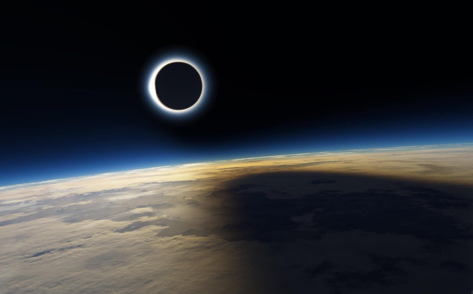 كسوف شمسي حلقي يتزامن مع تحرّي هلال رمضان في ظاهرة فلكية نادرة