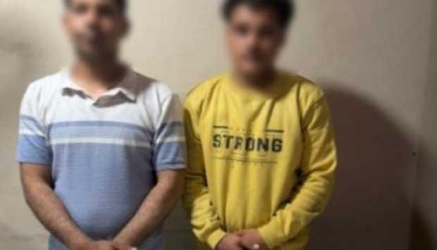 ضبط مالك ورشة وعامل تعديا على شاب بالغربية