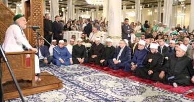 وزير الأوقاف ووكيل الأزهر ومفتي الجمهورية يشاركون في احتفالية الطرق الصوفية بالعام الهجري الجديد