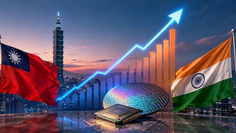 تايوان تتجاوز الهند لتصبح خامس أكبر سوق أسهم عالمياً