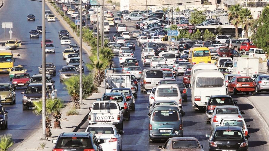 إدارة السير: ارتفاع عدد المركبات إلى 2.5 مليون خلال الربع الأول من العام الحالي