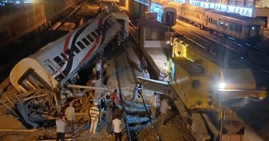 التفاصيل الكاملة لحادث قطار 187 الروسى بأسوان.. سقوط العربة الأخيرة فى أعمال حفر بعد لحظات من انطلاق رحلته إلى القاهرة.. إصابة 3 أشخاص ونقلهم للمستشفى الجامعى لتلقى العلاج.. وهيئة السكة الحديد