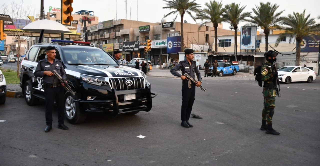 حادث مأساوي في بغداد.. مصرع منتسب وإصابة اثنين بانفجار داخل قاطع النجدة