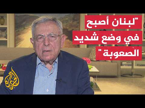 فؤاد السنيورة للجزيرة: هناك تخادم مصالح بين حزب الله وإسرائيل فكل طرف ذريعته الآخر