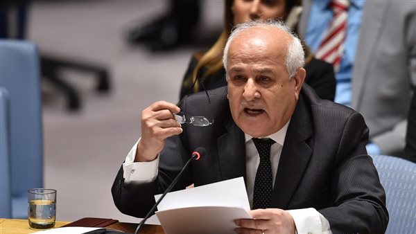 مندوب فلسطين بالأمم المتحدة يحذر: إسرائيل أمام خيار ضم الأراضي أو السلام