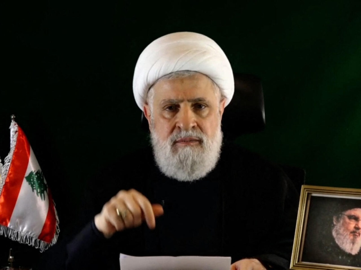 ‫ الأمين العام لحزب الله يطالب بوقف "شامل" لإطلاق النار وانسحاب القوات الإسرائيلية من لبنان