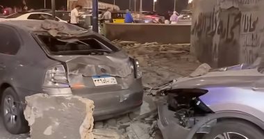 حى الإسكندرية: العقار المتسبب فى تهشم سيارتين صادر له قرار هدم منذ 11 سنة