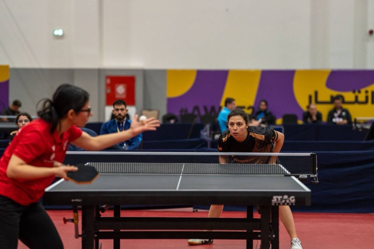 «بتروجيت» بطلاً لمنافسات الفرق في كرة الطاولة بالألعاب العربية للسيدات