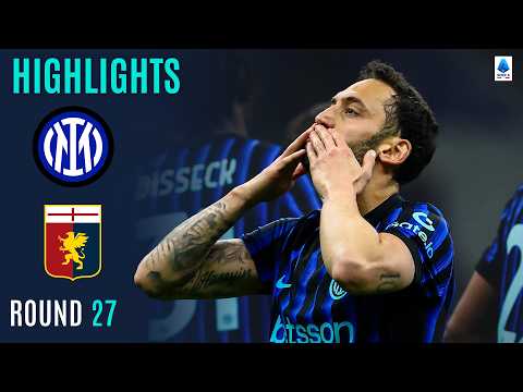 INTER-GENOA | HIGHLIGHTS | Dimarco and Calhanoglu Shine at San Siro