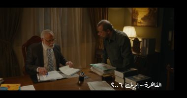 مسلسل رأس الأفعى الحلقة 28.. محمود عزت يهدد مرشد الإخوان بعزله بعد تطالوله على مصر في الإعلام