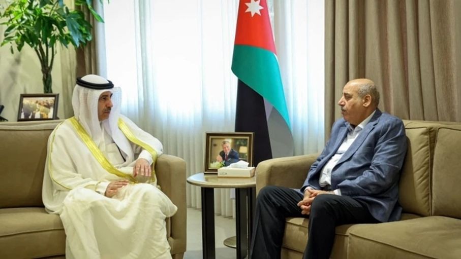 القاضي يودع السفير الكويتي ويشيد بدوره في تعزيز العلاقات الأردنية الكويتية
