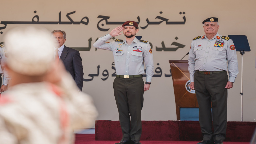 ولي العهد يرعى حفل تخريج الدفعة الأولى من مكلفي خدمة العلم