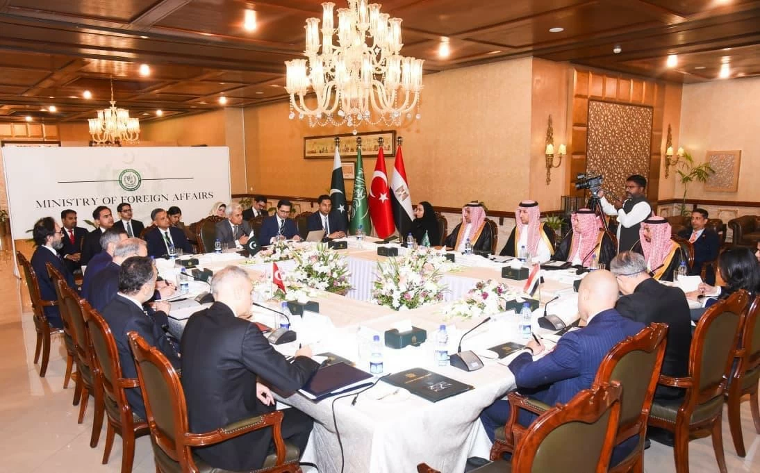 بمشاركة السعودية وباكستان وتركيا ومصر..اجتماع رباعي في إسلام آباد
