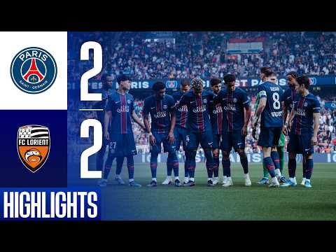 Le Paris Saint-Germain est accroché par Lorient.