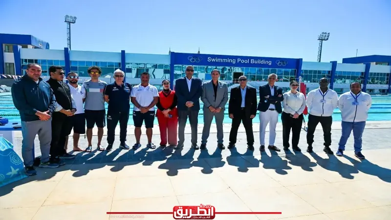 ختام تدريبات المنتخب الإيطالي للسباحة المفتوحة بشرم الشيخ