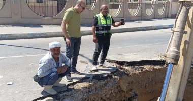 مياه القناة: انتهاء أعمال إصلاح خط طرد محطة رفع صرف صحي الحبلايات