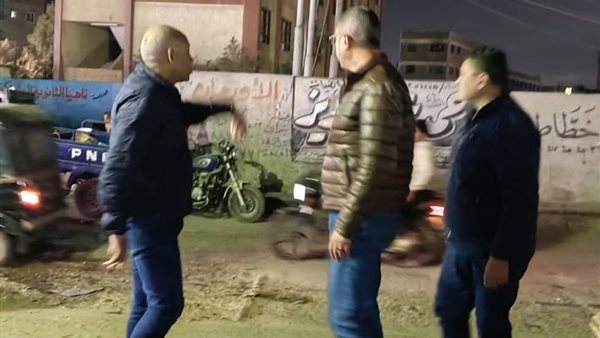 محافظ الجيزة يتفقد الخدمات والنظافة بناهيا وكرداسة فجر اليوم