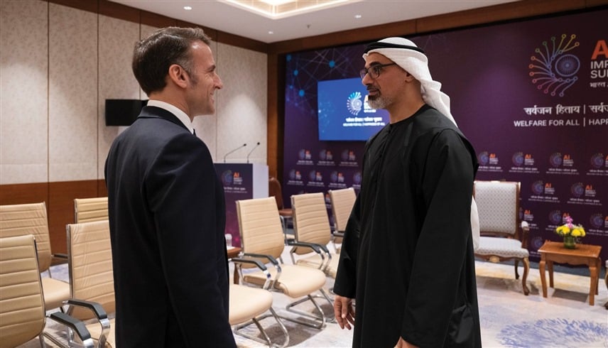 خالد بن محمد بن زايد يبحث مع ماكرون تعزيز التعاون في القطاع التكنولوجي