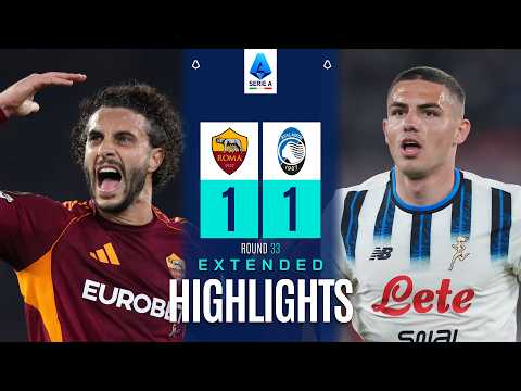 ROMA-ATALANTA 1-1 | EXTENDED HIGHLIGHTS