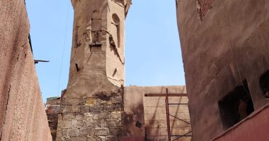 تحرك عاجل من وزارة الأوقاف لدرء خطورة مئذنة مسجد جوهر المعيني بالقاهرة