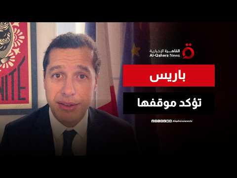 متحدث الخارجية الفرنسية للقاهرة الإخبارية: باريس تضع حل الدولتين على رأس أولوياتها