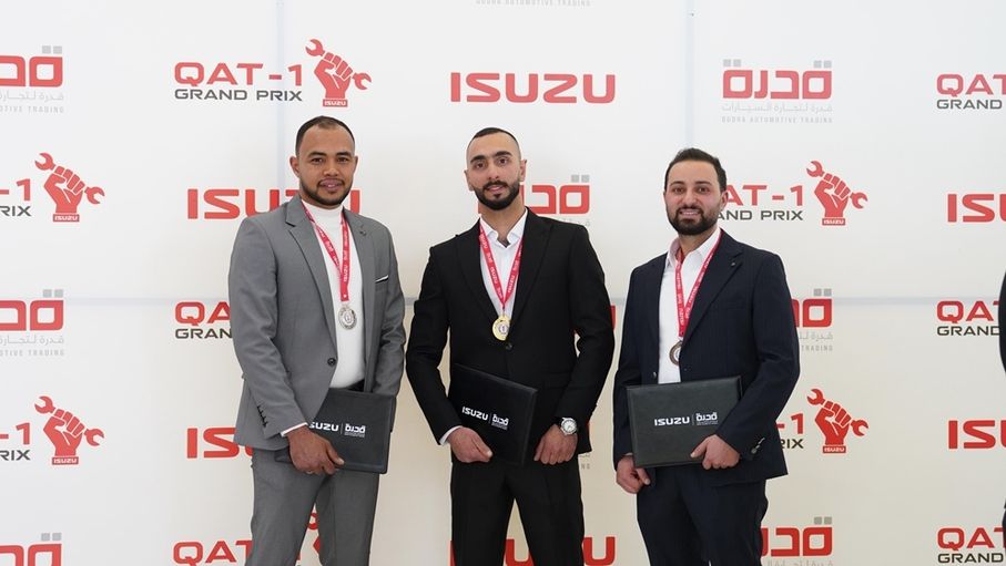 إيسوزو الأردن تختتم مسابقة المهارات الفنية 2026 لقطاع خدمات ما بعد البيع في أجواء تنافسية مميزة