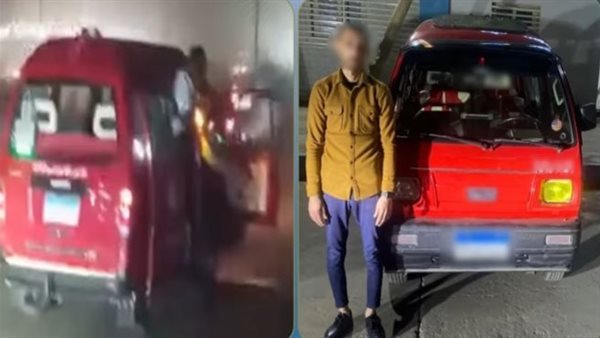 ضبط قائد سيارة "فان" بتهمة تعريض حياة المواطنين للخطر بالإسكندرية