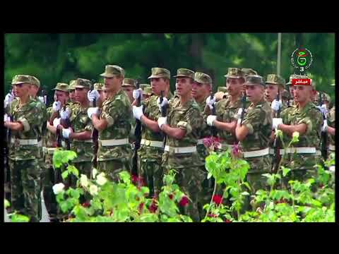 حفل التخرج السنوي 2026 |  استعراض عسكري يقدمه طلبة الأكاديمية العسكرية لشرشال