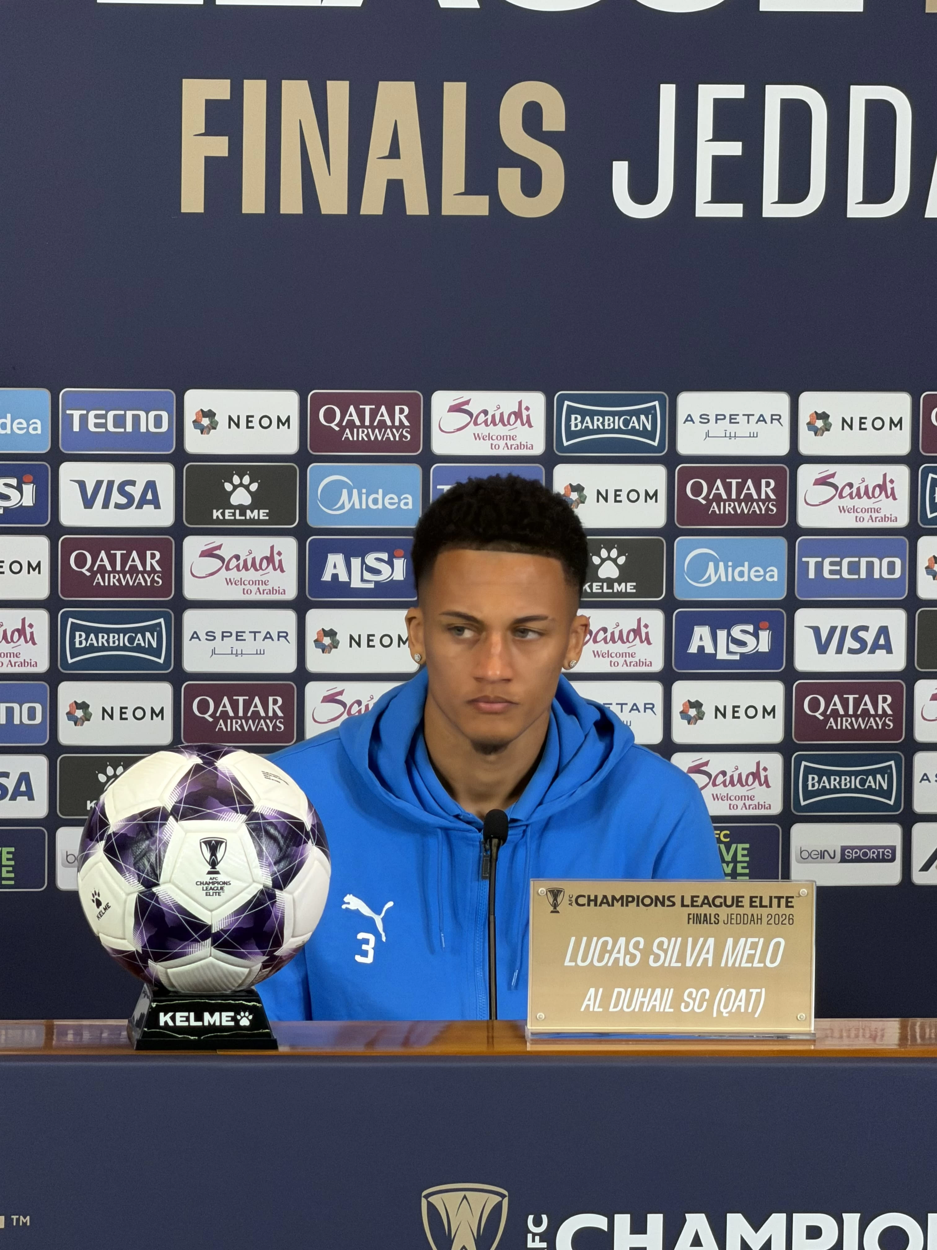 لاعب الدحيل سيلفا: مواجهة الأهلي صعبة ونحن جاهزون