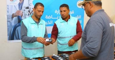 صناع الخير تشارك فى قوافل وزارة الرياضة بالعريش وتوزع نظارات طبية وعبوات أدوية
