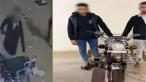 سقوط لصين أحدهما مسجل خطر لسرقتهما دراجة نارية