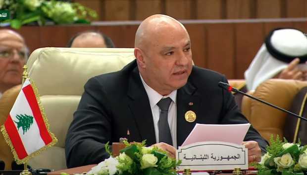 الرئيس اللبناني: أتحمل مسؤولية قراراتي ونرفض أي اتفاق مذل مع إسرائيل