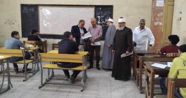 انتظام امتحانات النقل لطلاب الثانوي بالمعاهد الأزهرية بالغربية