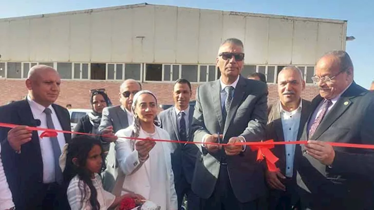 افتتاح مصنع الثلج ومركز توزيع أسماك بالطور