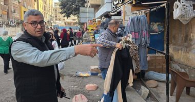 بعد إحكام السيطرة على شارع العريش.. حى الطالبية يشن حملة إشغالات مكبرة بشارع ضياء