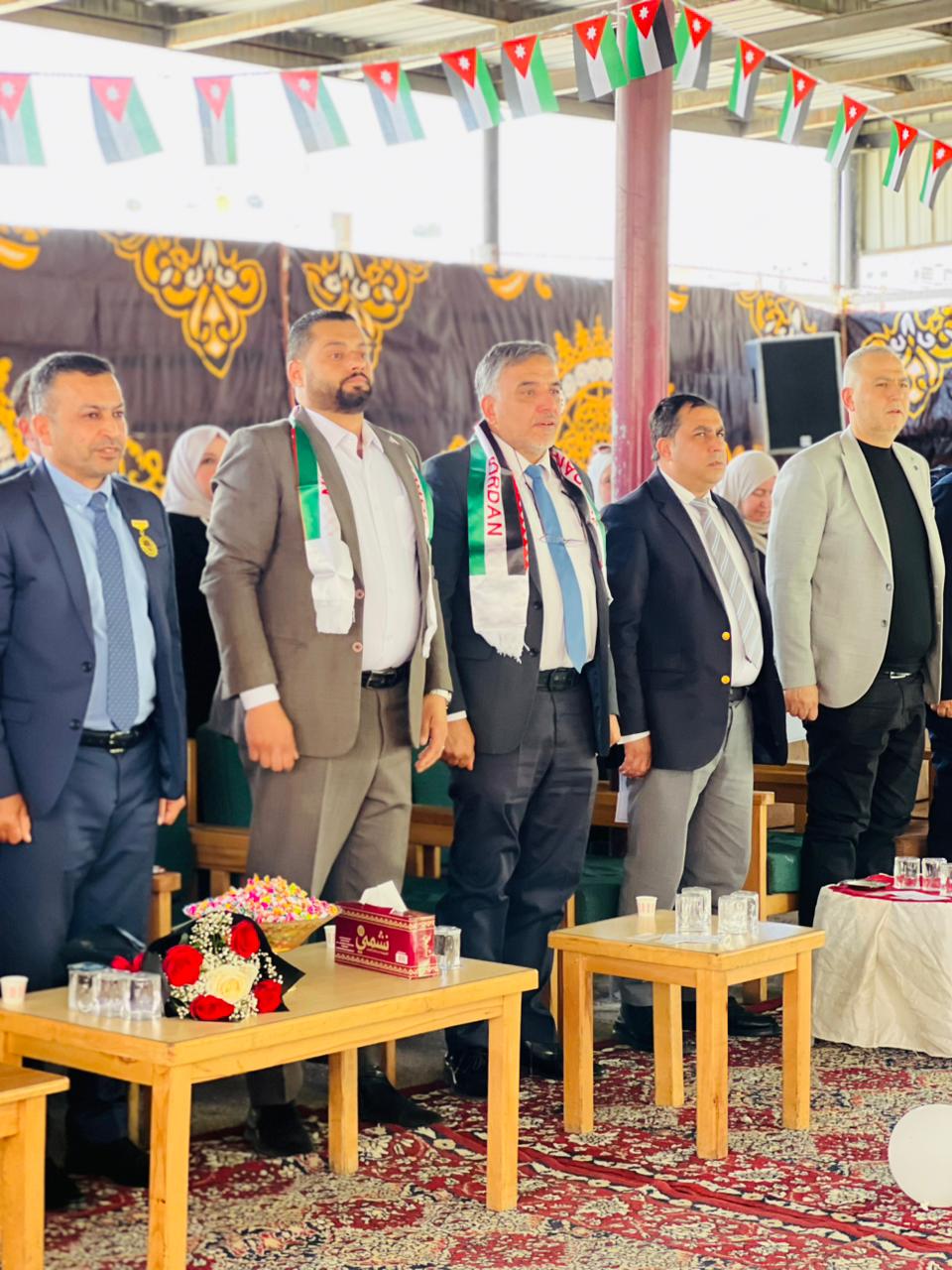 مدرسة الشريف الحسين بن ناصر الثانوية تحتفل بعيد الاستقلال الـ80 برعاية مدير تربية لواء ماركا
