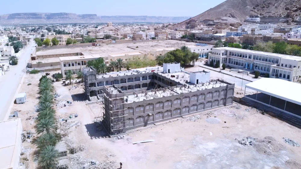 مشروع سعودي لإنشاء وتجهيز ثانوية نموذجية في سيئون