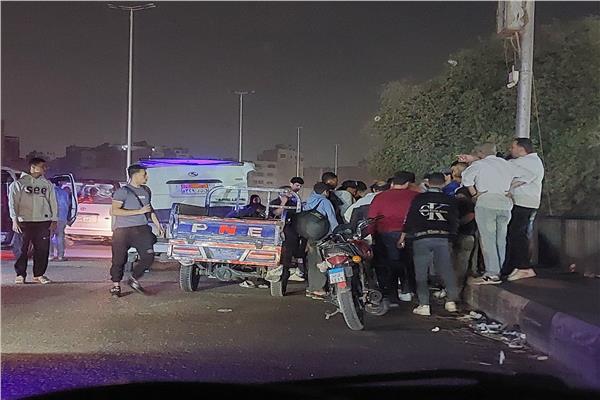 التروسيكل الطائش ينهي حياة سائق ميكروباص ببشتيل