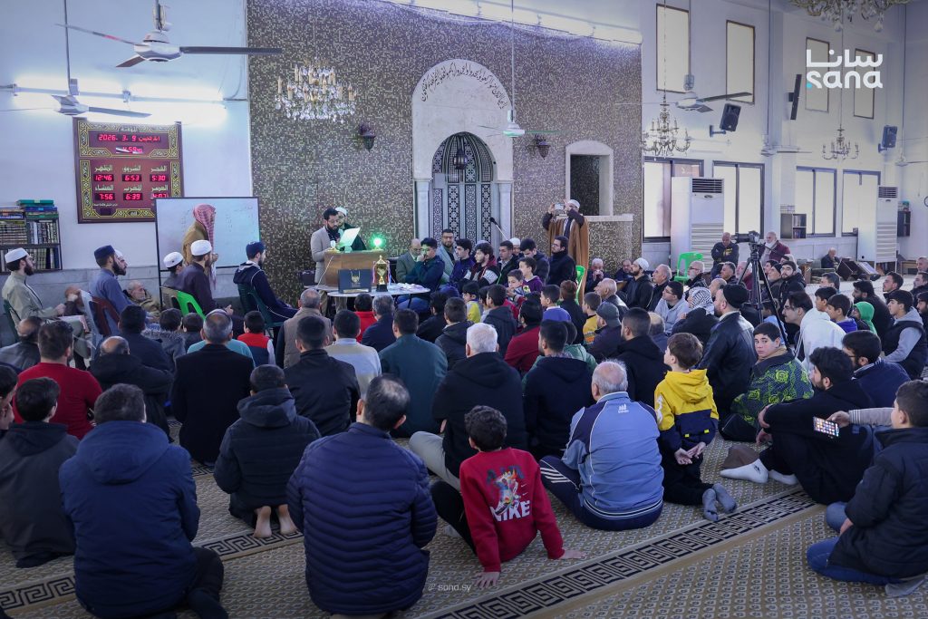 اختتام دوري التحدي الإيماني للأسر الشبابية في مساجد دمشق ضمن حملة “إيمان يجمعنا”