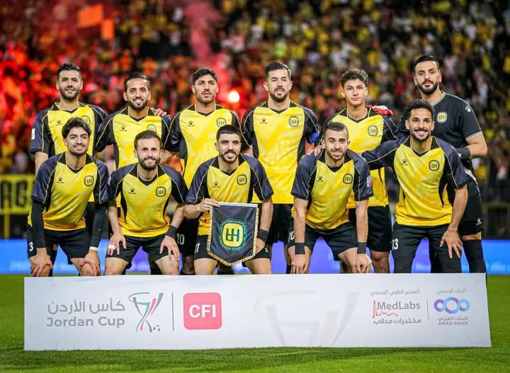 ثلاثية تاريخية تُتوج الحسين إربد بلقب كأس الأردن لأول مرة