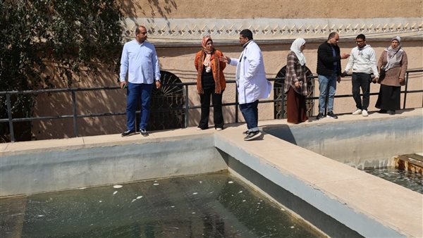 سحب عينات مياه بقرية باسوس بالقليوبية للتأكد من صلاحيتها للاستخدام الآدمي