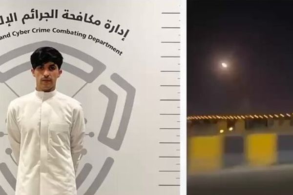 الكويت تعتقل سائقاً صوّر الهجوم الصاروخي الإيراني