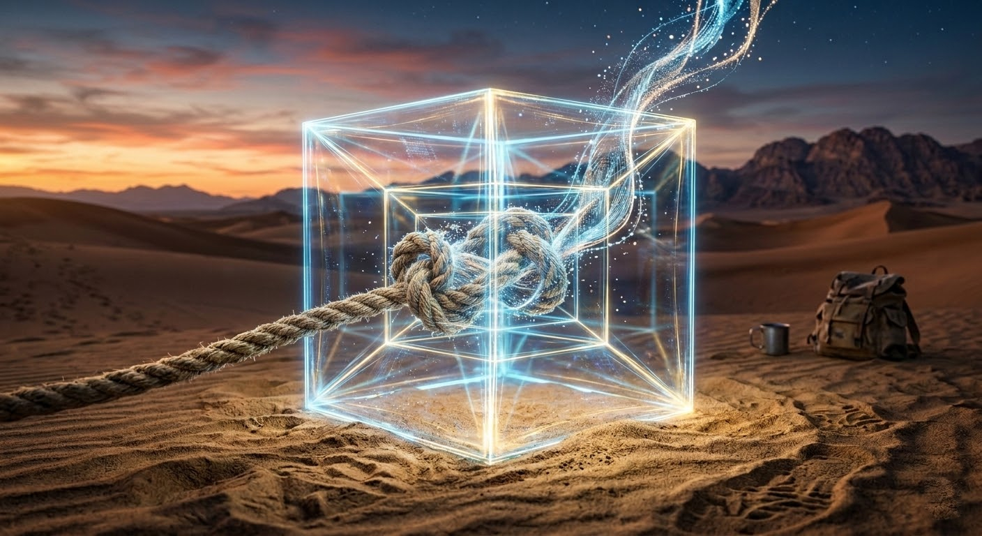 في البُعد الرابع كل العُقد محلولة