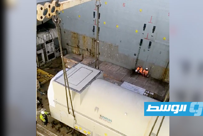 «الكهرباء»: وصول مولدين إلى مشروع محطة جنوب طرابلس الغازية