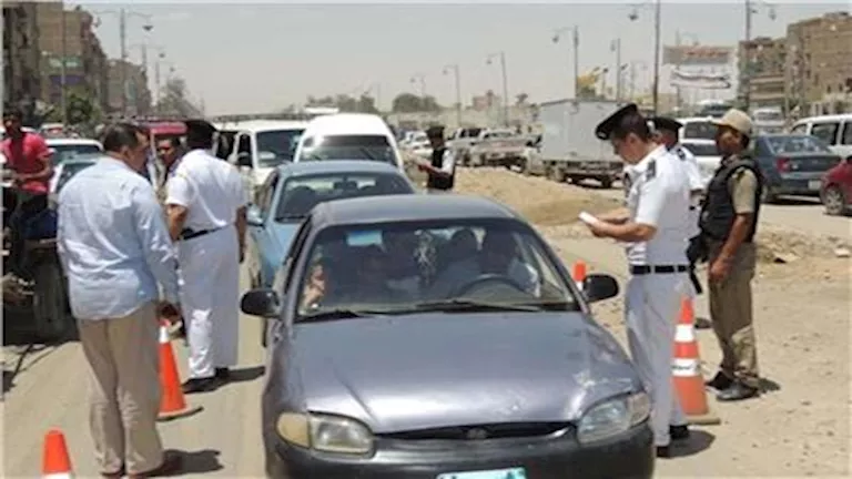 ضبط 23 مخالفة مرورية متنوعة في حدائق أكتوبر