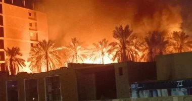 لبيان السبب.. النيابة تطلب تقرير المعمل الجنائى لحريق مخزن سيراميك بالمرج